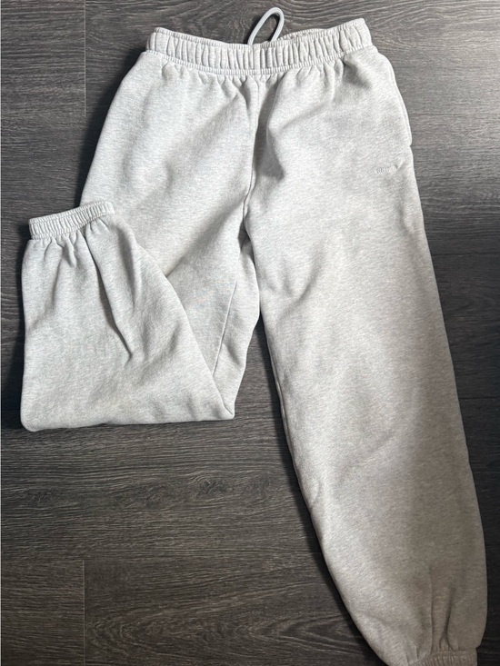 Aritzia Pants - Aritzia Light Gray Cozy Track Joggers